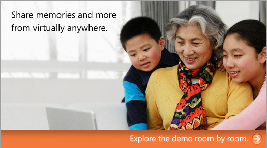 Share memories and more from virtually anywhere.